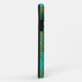 iPhone 5 Monogram Koninklijk Ellegant Jade Goud Case-Mate iPhone Case (Achterkant/rechts)