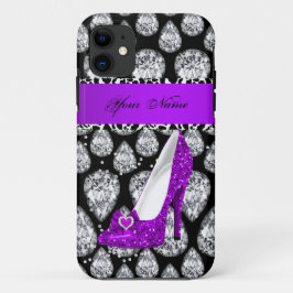 iPhone 5 Paarse Hoge Hak Schoen Case-Mate iPhone Case