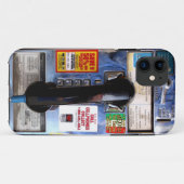 iPhone 5 Payphone Hoesje Retro Old School Design (Achterkant (horizontaal))