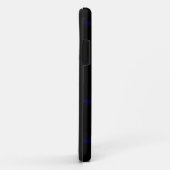 iPhone 5 Politie Thin Blue Line Case-Mate iPhone Case (Achterkant/rechts)