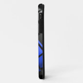 iPhone 5 Politie Thin Blue Line Case-Mate iPhone Case (Achterkant/links)