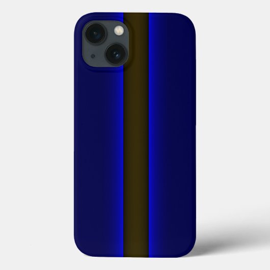 iPhone 5 Politie Thin Blue Line Case-Mate iPhone Case (Achterkant)