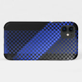 iPhone 5 Politie Thin Blue Line Case-Mate iPhone Case (Achterkant (horizontaal))