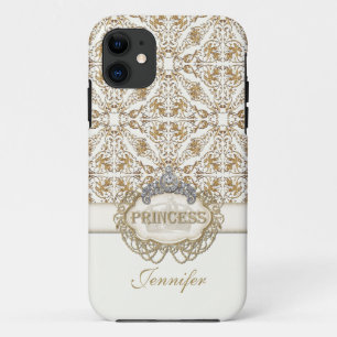 IPhone 5 Princess Jewel Bling Crown Personalized iPhone 11 Hoesje