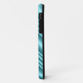 iPhone 5 Prinses Zilver Teal Bejeweled Case-Mate iPhone Case (Achterkant/links)