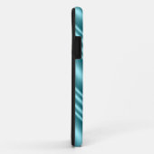 iPhone 5 Prinses Zilver Teal Bejeweled Case-Mate iPhone Case (Achterkant/rechts)