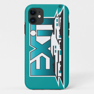 Iphone 5 van de Realty van de uitgang - blauwgroen Case-Mate iPhone Case
