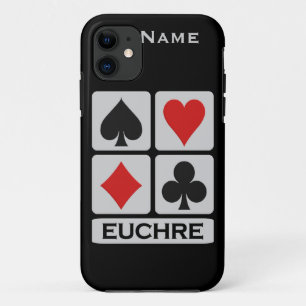 iPhone 5 van de Speler van Euchre van de douane ho 11 Hoesje