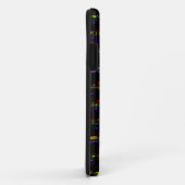 iPhone 5 vellen muziekregenboog Case-Mate iPhone Case (Achterkant/rechts)