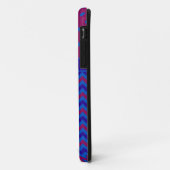 iPhone 5 Xtreme Hoesje: Paarse Chevrons personalis Case-Mate iPhone Case (Achterkant/links)