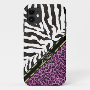IPhone 5 Zebra luipaard afdrukken, luipaard patroo 11 Hoesje