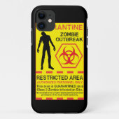 iPhone 5 Zombie Outbreak Hoesje Walking Monster (Achterkant)