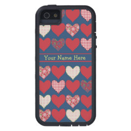 iPhone 5c Case om te personaliseren: harten en Roz