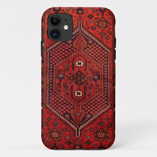 iPhone 5s cover Red Kilim Style (Achterkant)