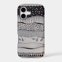 iPhone 5s hoesje met zwart-wit ontwerp