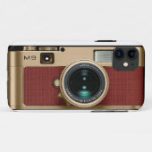 Iphone 5s hoesje retro camera (Achterkant (horizontaal))