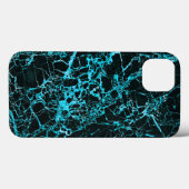 iPhone 6/6s (Battery Hoesje) - Zwarte en Blauwgroe Case-Mate iPhone Case (Achterkant (horizontaal))