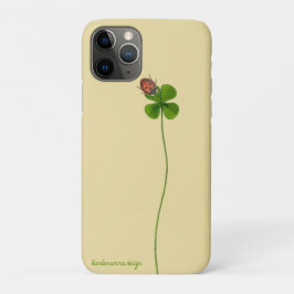 iPhone 6/6s hoesje met vierbladige klaver en lieve