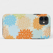 iPhone 6/6S Hoesje -- Oranje & Blauw (Achterkant (horizontaal))