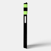 iPhone 6 de Moderne Groene & Zwarte Bidirectionele Case-Mate iPhone Case (Achterkant / Rechts)