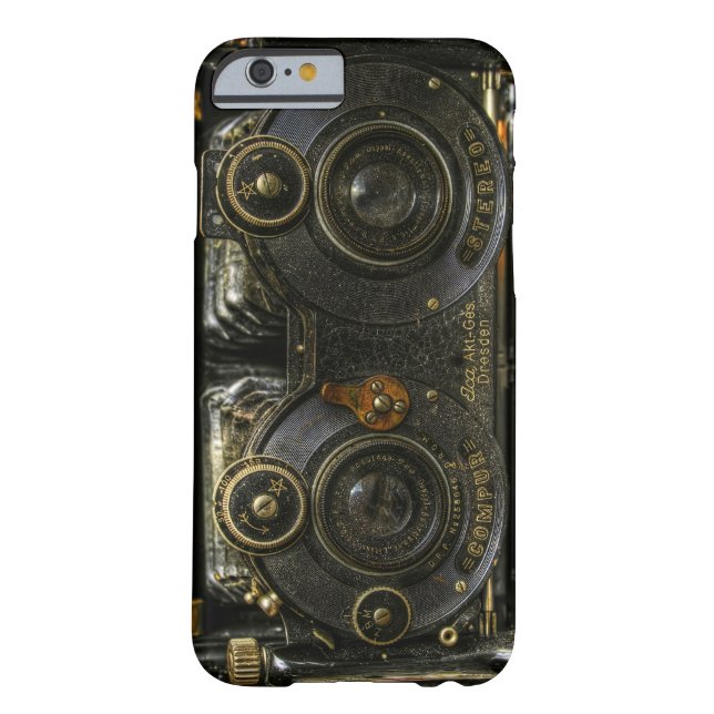 iPhone 6 hoesje Steam Punk Hoesje Oude School (Achterkant)