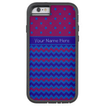 iPhone 6 hoesje Xtreme Hoesje: Paarse Chevrons