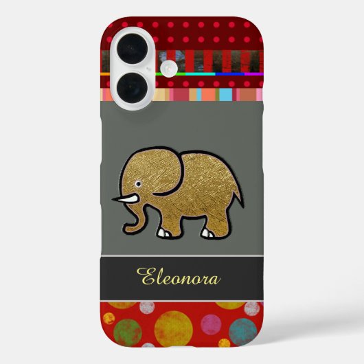  iPhone 6 met olifant gepersonaliseerd Case-Mate iPhone Case (Achterkant)