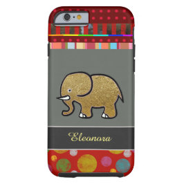  iPhone 6 met olifant gepersonaliseerd iPhone 16 Hoesje