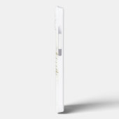 iPhone 6 Monogram en waterverf achtergrondhoesje Case-Mate iPhone Case (Achterkant / Links)