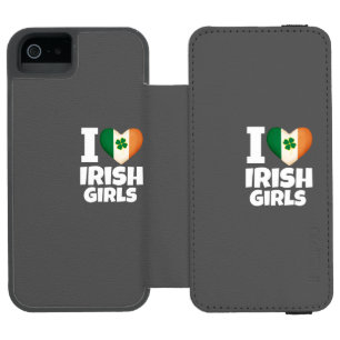 iPhone 6 Portemonnee Case I Love Irish Girls St Pa