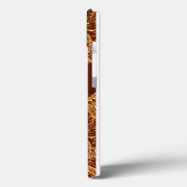 iPhone 6, Tough Xtreme Monogram Hoesje Brown Swirl (Achterkant / Links)