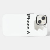 iPhone 6 vak Hoesje (Achterkant horizontaal)