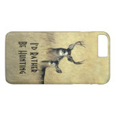 iPhone 7/6Plus Masculine White Tail Mule Deer Buck Case-Mate iPhone Case (Achterkant (Horizontaal))