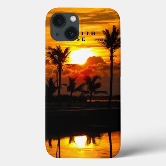 Iphone 7/8 Hoest Hoesje Florida Keys Sunrise (Achterkant)
