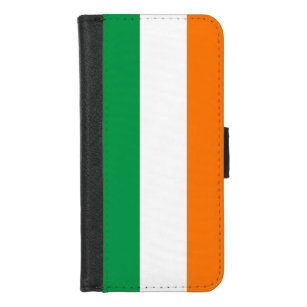 iPhone 7/8 Wallet Case met vlag Ierland iPhone 8/7 Portemonnee Hoesje