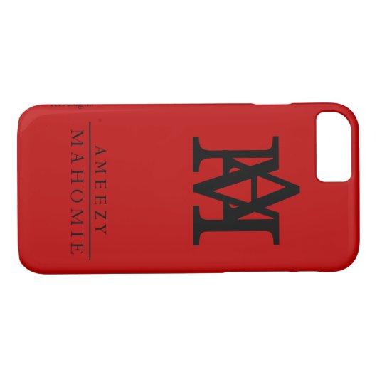 iPhone 7 hoesje (Achterkant (Horizontaal))