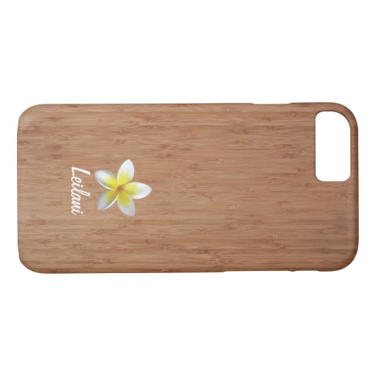 iPhone 7 Hoesje Bamboo (Achterkant (Horizontaal))