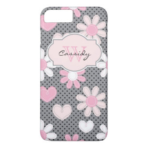 iPhone 7 Hoesje   Daisies   Polka Dots   Hoorten