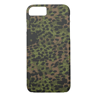 Iphone 7 hoesje Duits WWII Camouflage Platanentarn
