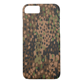 Iphone 7 hoesje Duitse WWII Camouflage pea dot 44