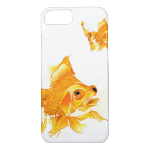 iPhone 7 Hoesje: Goldfish Drawing iPhone 8/7 Hoesje