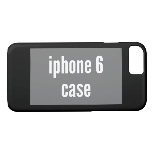 iPhone 7 Hoesje horizontale Sjabloon (Achterkant (Horizontaal))