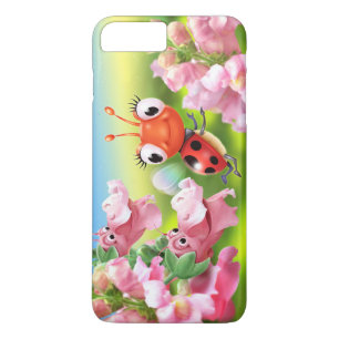 iPhone 7 hoesje Ladybug vriendelijke Snap Dragons