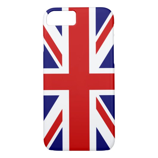 iPhone 7-hoesje onder Britse vlag | Ontwerp van de Case-Mate iPhone Case (Achterkant)