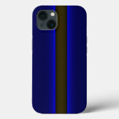 iPhone 7 hoesje politie Thin Blue Line (Achterkant)