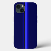 iPhone 7 hoesje politie Thin Blue Line (Achterkant)