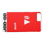 iPhone 7 hoesje - #Pyramid @1913 (Achterkant (Horizontaal))