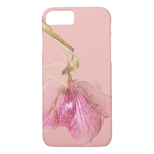 iPhone 7 Hoesje roze ventilatorontwerp (Achterkant)