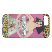 iPhone 7 HOESJE-THERAPY HELPT MAAR SCHERM Case-Mate iPhone Case (Achterkant (Horizontaal))