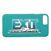 iPhone 7-hoesje voor Exit Realty - blauwgroen Case-Mate iPhone Case (Achterkant (Horizontaal))